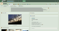 Desktop Screenshot of josiejoe.deviantart.com