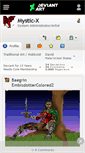 Mobile Screenshot of mystic-x.deviantart.com