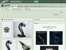 Tablet Screenshot of jjcaster.deviantart.com