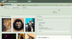 Desktop Screenshot of berserk-club.deviantart.com