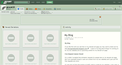 Desktop Screenshot of grycat20.deviantart.com