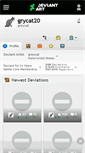 Mobile Screenshot of grycat20.deviantart.com