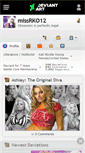Mobile Screenshot of missrko12.deviantart.com
