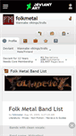 Mobile Screenshot of folkmetal.deviantart.com