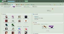 Desktop Screenshot of amber-ly.deviantart.com