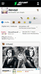 Mobile Screenshot of mewsol.deviantart.com