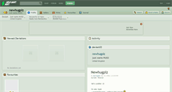 Desktop Screenshot of newhugplz.deviantart.com