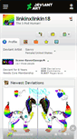 Mobile Screenshot of linkinxlinkin18.deviantart.com