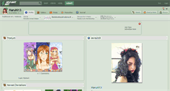 Desktop Screenshot of haruhi13.deviantart.com