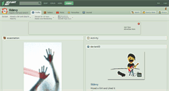 Desktop Screenshot of lildevy.deviantart.com