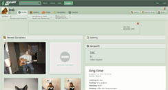 Desktop Screenshot of d4g.deviantart.com