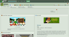 Desktop Screenshot of fartoons.deviantart.com