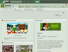Tablet Screenshot of fartoons.deviantart.com
