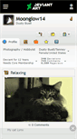Mobile Screenshot of moonglow14.deviantart.com