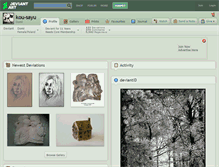 Tablet Screenshot of kou-sayu.deviantart.com