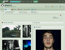 Tablet Screenshot of jacques-ct.deviantart.com