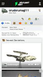 Mobile Screenshot of orudorumagi11.deviantart.com