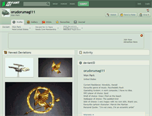 Tablet Screenshot of orudorumagi11.deviantart.com