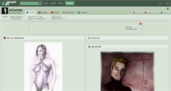 Desktop Screenshot of mrzombie.deviantart.com