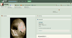 Desktop Screenshot of meiuqer.deviantart.com