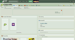 Desktop Screenshot of lovely-lollita.deviantart.com