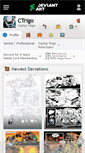 Mobile Screenshot of ctrigo.deviantart.com