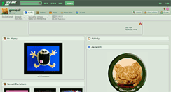 Desktop Screenshot of ginnieair.deviantart.com