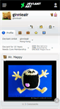 Mobile Screenshot of ginnieair.deviantart.com