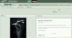 Desktop Screenshot of lollipop-lady.deviantart.com