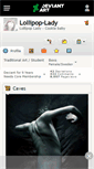 Mobile Screenshot of lollipop-lady.deviantart.com