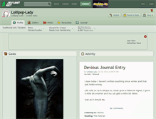 Tablet Screenshot of lollipop-lady.deviantart.com