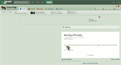 Desktop Screenshot of onyxwings.deviantart.com