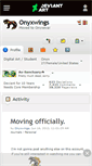 Mobile Screenshot of onyxwings.deviantart.com