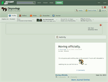 Tablet Screenshot of onyxwings.deviantart.com