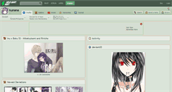 Desktop Screenshot of kunana.deviantart.com