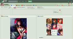 Desktop Screenshot of amelion.deviantart.com