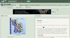 Desktop Screenshot of faery-dustgirl.deviantart.com