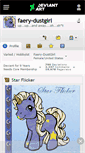 Mobile Screenshot of faery-dustgirl.deviantart.com