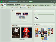 Tablet Screenshot of anti-disney-channel.deviantart.com