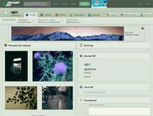 Tablet Screenshot of agsz.deviantart.com