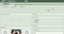 Desktop Screenshot of kazooward.deviantart.com