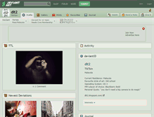 Tablet Screenshot of dlt2.deviantart.com
