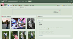 Desktop Screenshot of elxis.deviantart.com