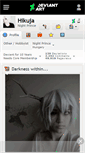 Mobile Screenshot of hikuja.deviantart.com