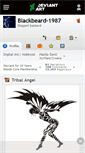 Mobile Screenshot of blackbeard-1987.deviantart.com