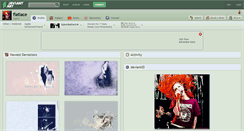 Desktop Screenshot of flatlace.deviantart.com