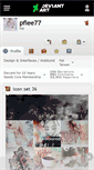 Mobile Screenshot of pflee77.deviantart.com