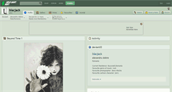 Desktop Screenshot of blacjack.deviantart.com
