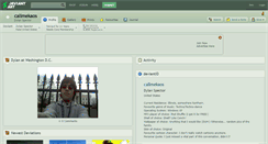Desktop Screenshot of callmekaos.deviantart.com