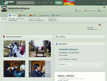 Tablet Screenshot of hetaliaworldimprov.deviantart.com